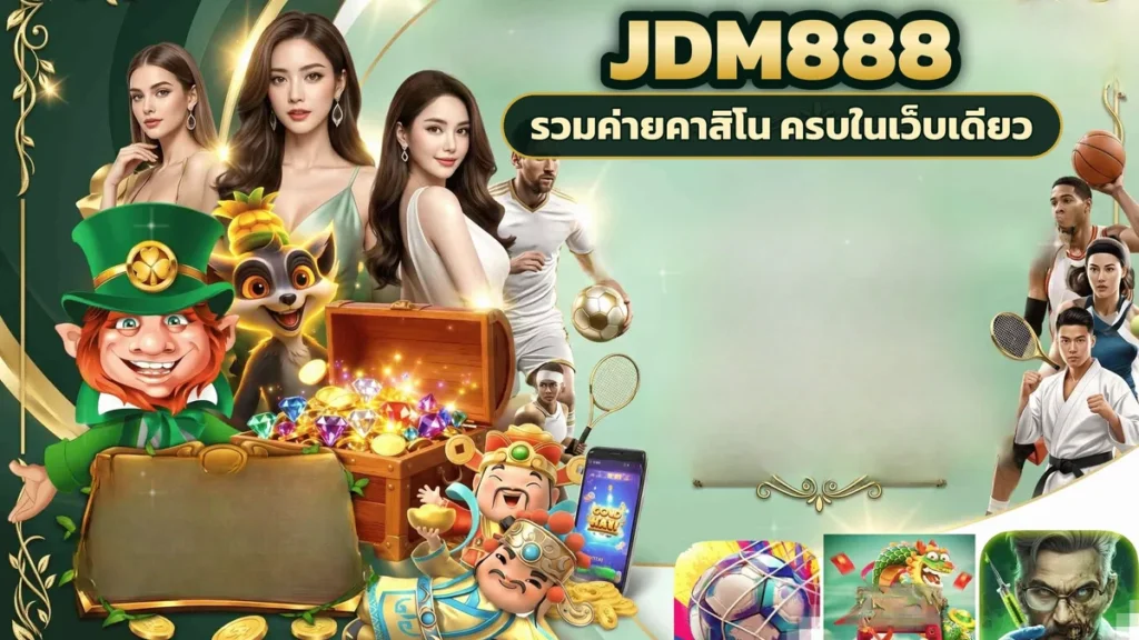 ภาพปกบทความ jdm888 สล็อตหลายสไตล์ เปิดเกมที่สะดุดตาแล้วลุ้นต่อได้หลายอารมณ์